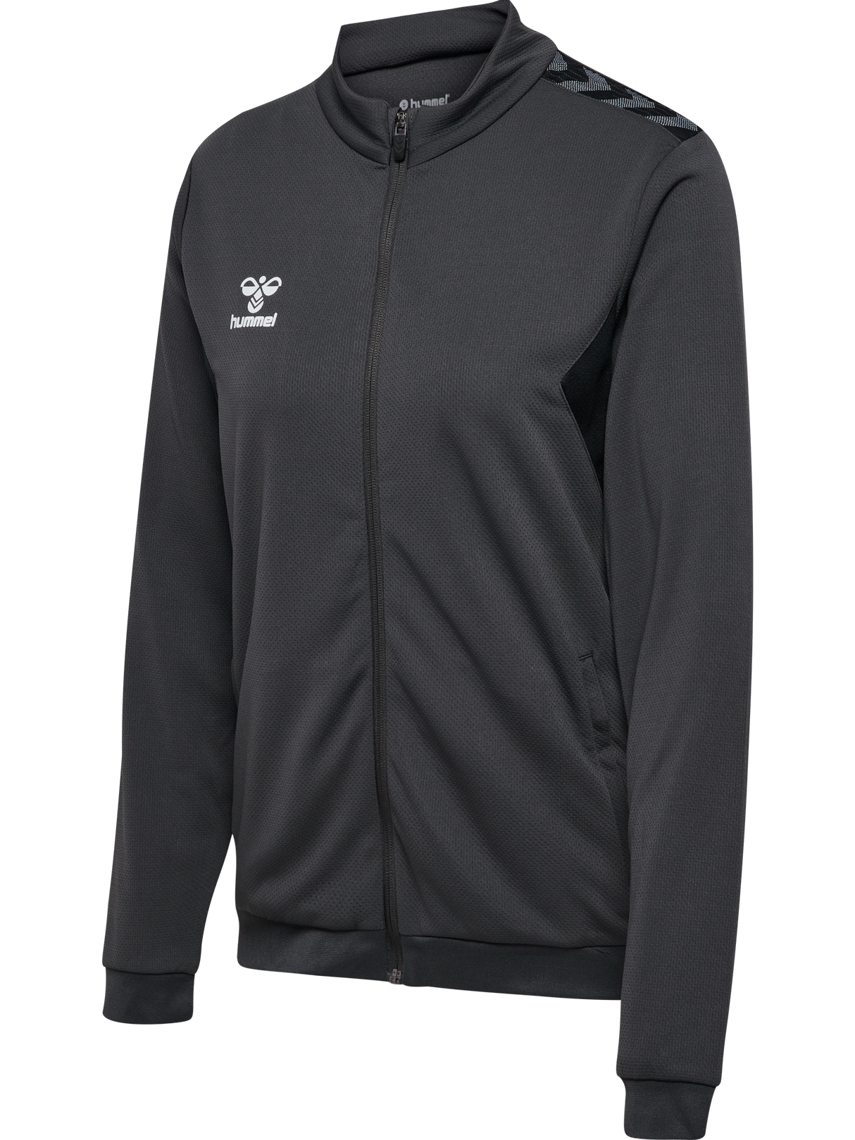 hummel Women's Authentic Polyester Zip Jacket-1