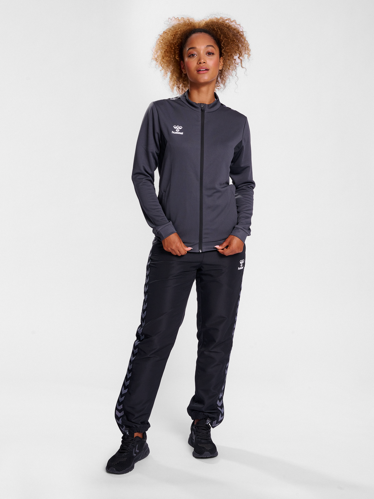 hummel Women's Authentic Polyester Zip Jacket-5