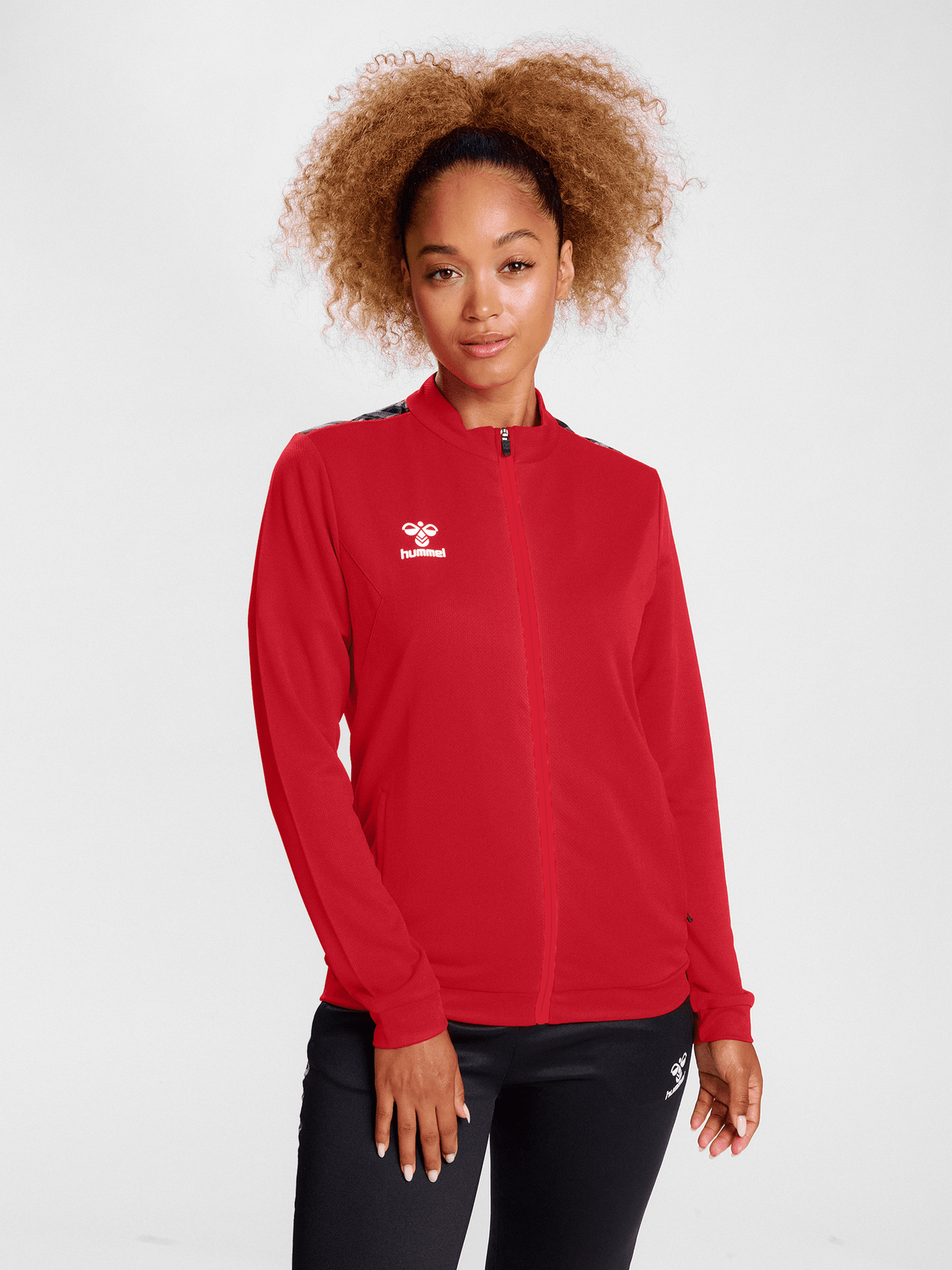 hummel Women's Authentic Polyester Zip Jacket-5