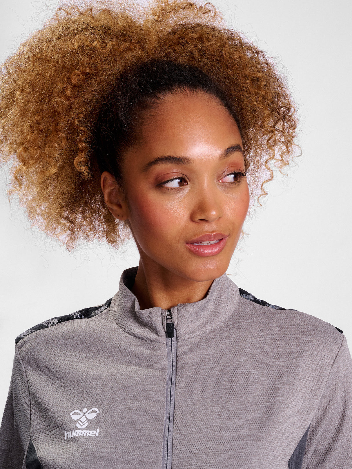 hummel Women's Authentic Polyester Zip Jacket-7