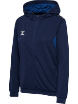 hummel Women's Authentic Polyester Zip Hoodie-1