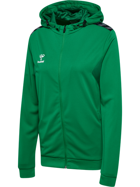 hummel Women's Authentic Polyester Zip Hoodie-1