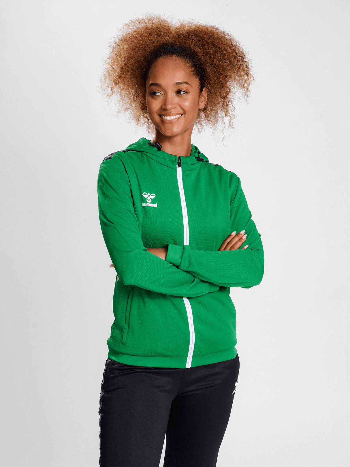 hummel Women's Authentic Polyester Zip Hoodie-6