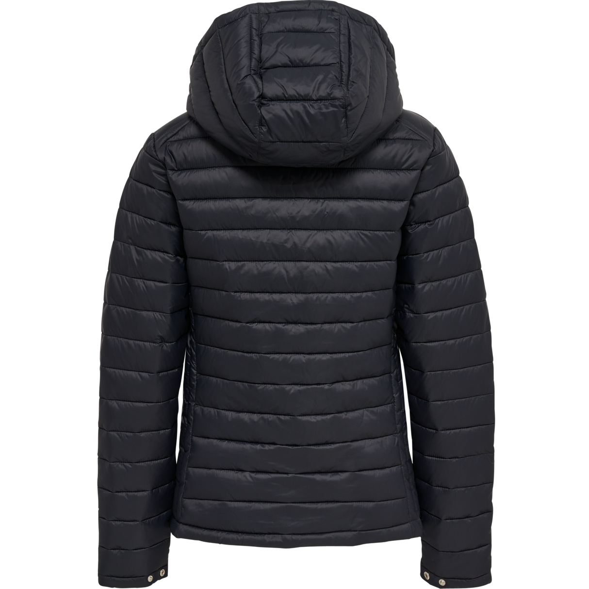 hummel Women's Red Quilted Hood Jacket-2