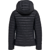 hummel Women's Red Quilted Hood Jacket-2