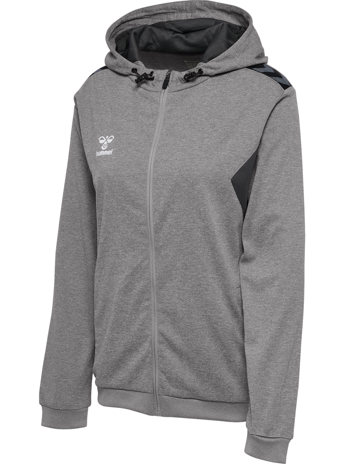hummel Women's Authentic Polyester Zip Hoodie-1