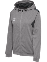 hummel Women's Authentic Polyester Zip Hoodie-1