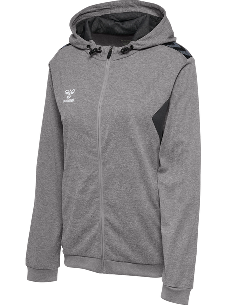 hummel Women's Authentic Polyester Zip Hoodie-1