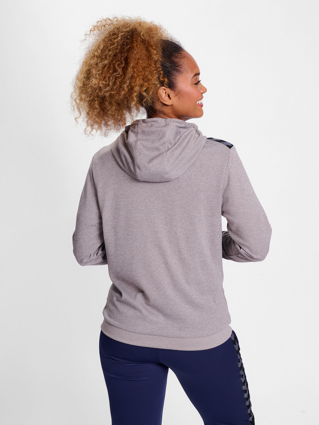 hummel Women's Authentic Polyester Zip Hoodie-7