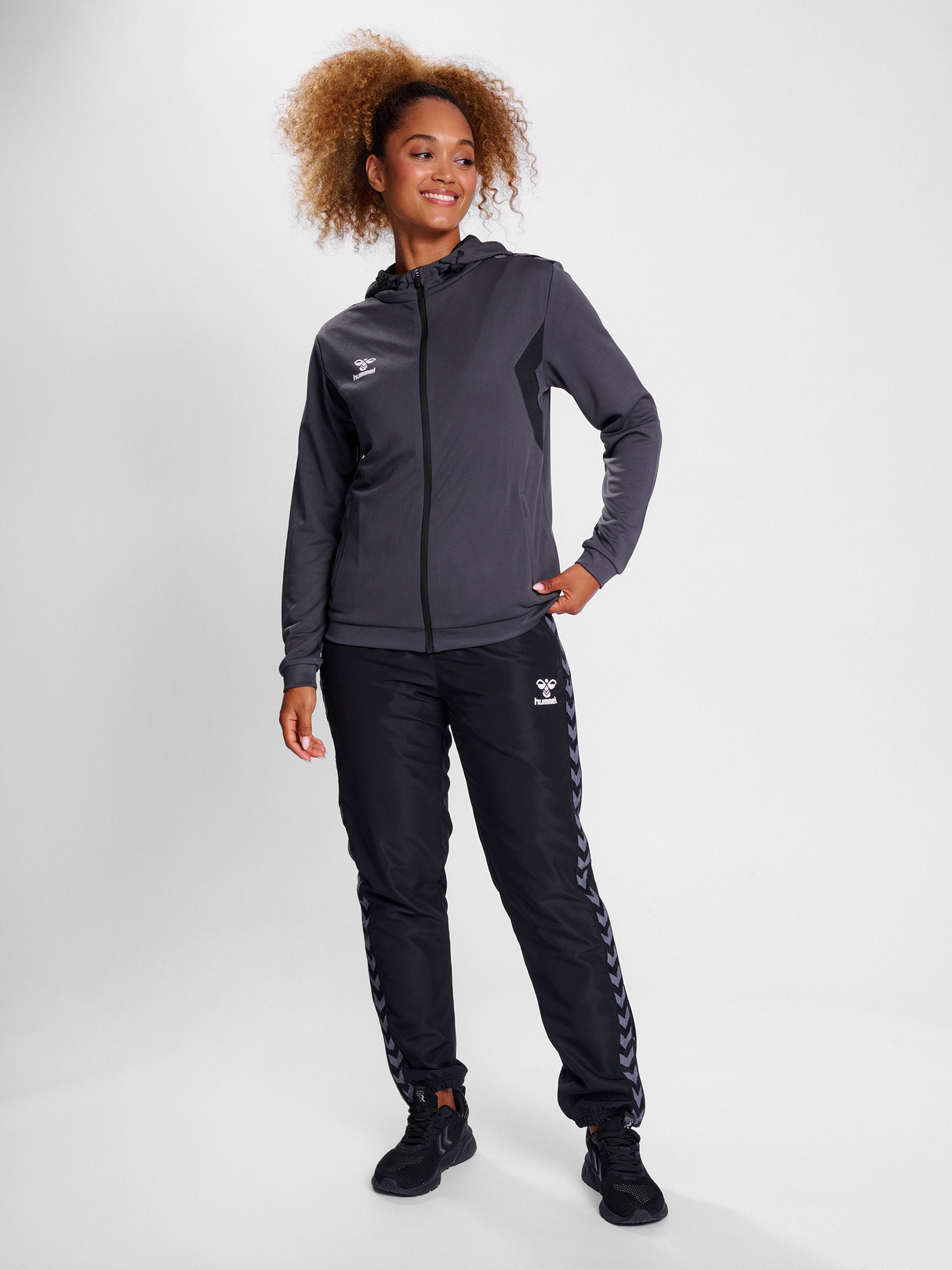 hummel Women's Authentic Polyester Zip Hoodie-5