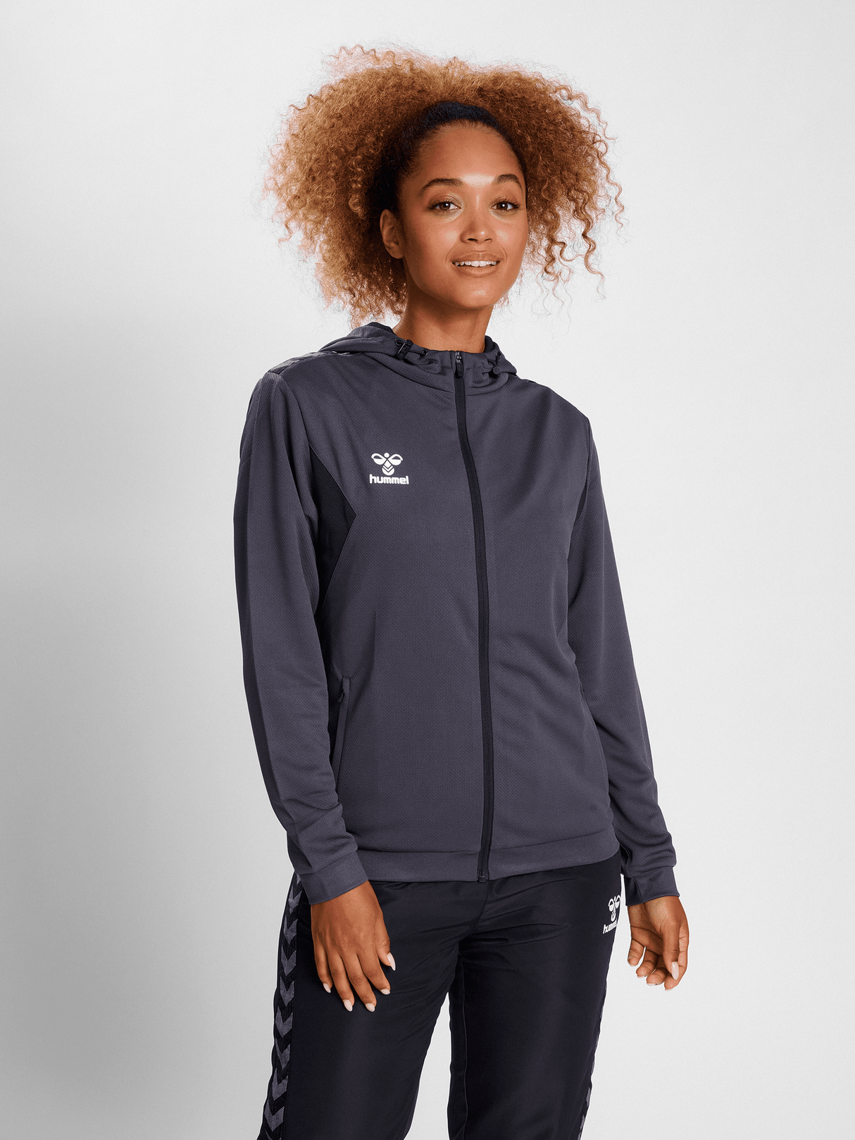 hummel Women's Authentic Polyester Zip Hoodie-6