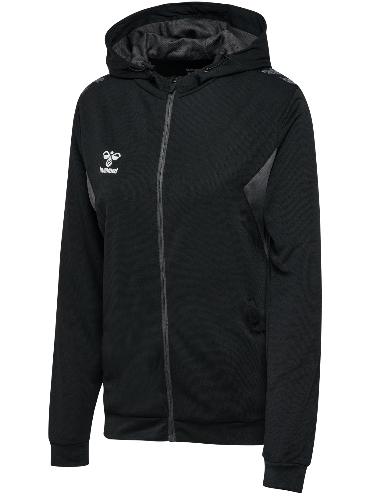 hummel Women's Authentic Polyester Zip Hoodie-1