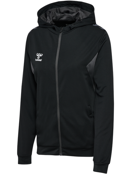 hummel Women's Authentic Polyester Zip Hoodie-1