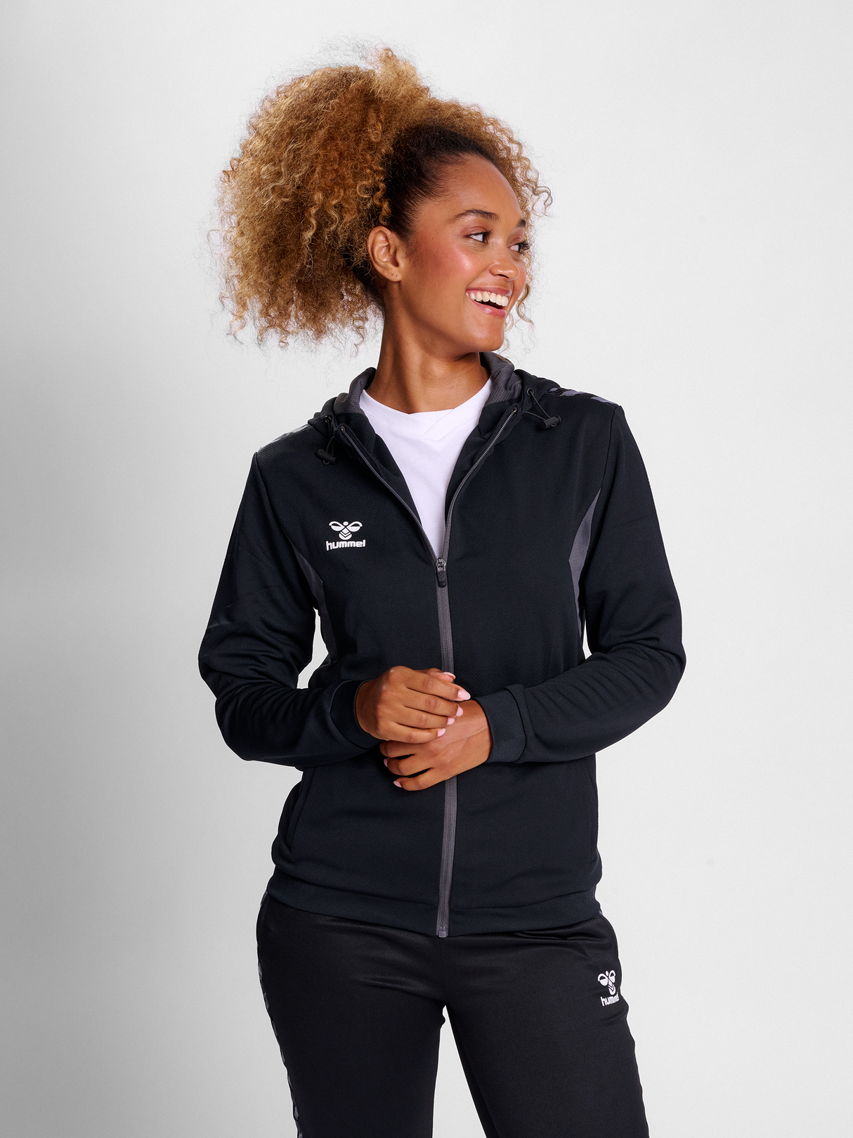 hummel Women's Authentic Polyester Zip Hoodie-6