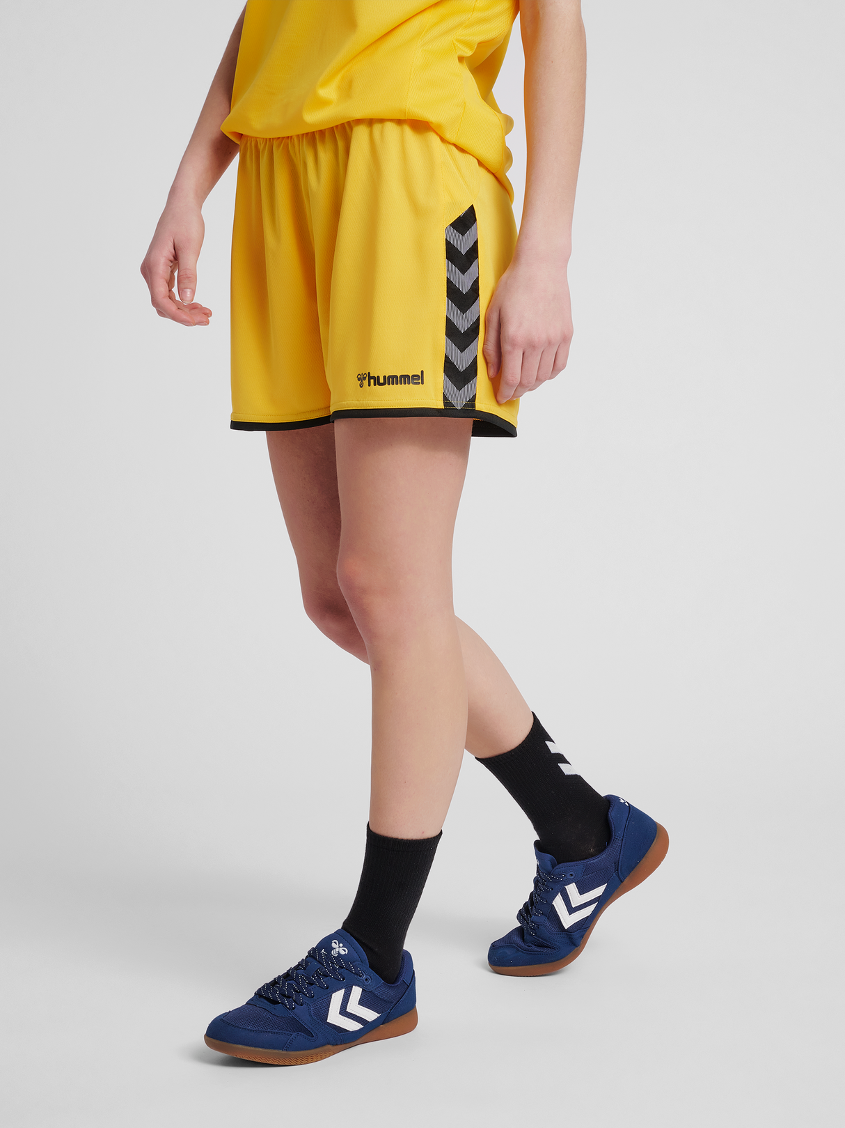 hummel Women's Authentic Poly Shorts-5