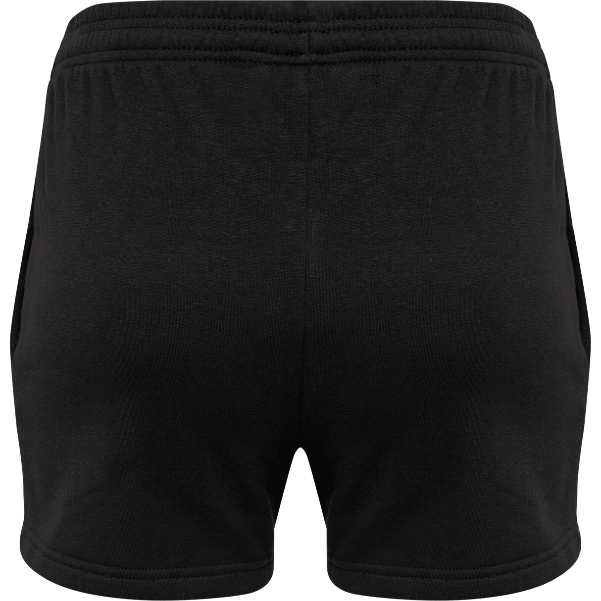 hummel Women's Red Basic Sweat Shorts-2