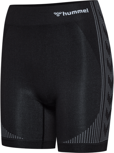 hummel Women's Mindful Training Shaping Seamless Mid Waist Shorts-1