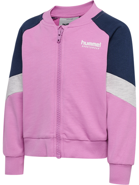 hummel Youth Mini Loose Block Zip Jacket-1