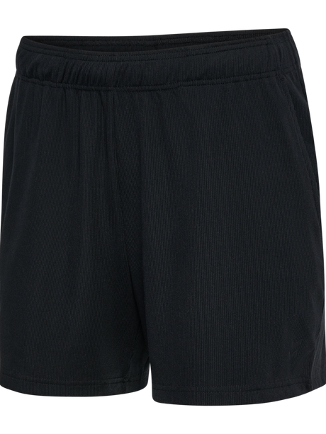 hummel Women's Pulse Rib Shorts-1