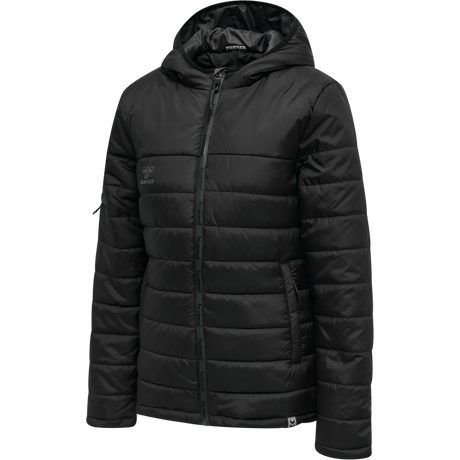 hummel Women's North Quilted Hood Jacket-1
