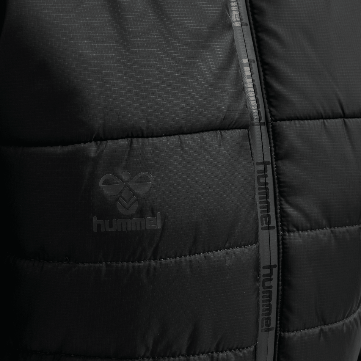 hummel Women's North Quilted Hood Jacket-3