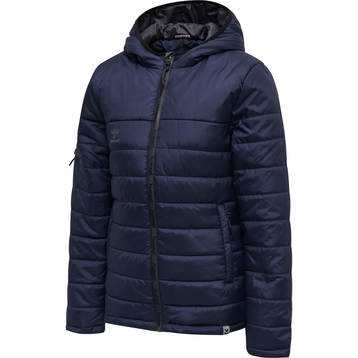 hummel Women's North Quilted Hood Jacket-1