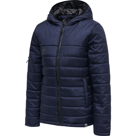 hummel Women's North Quilted Hood Jacket-1