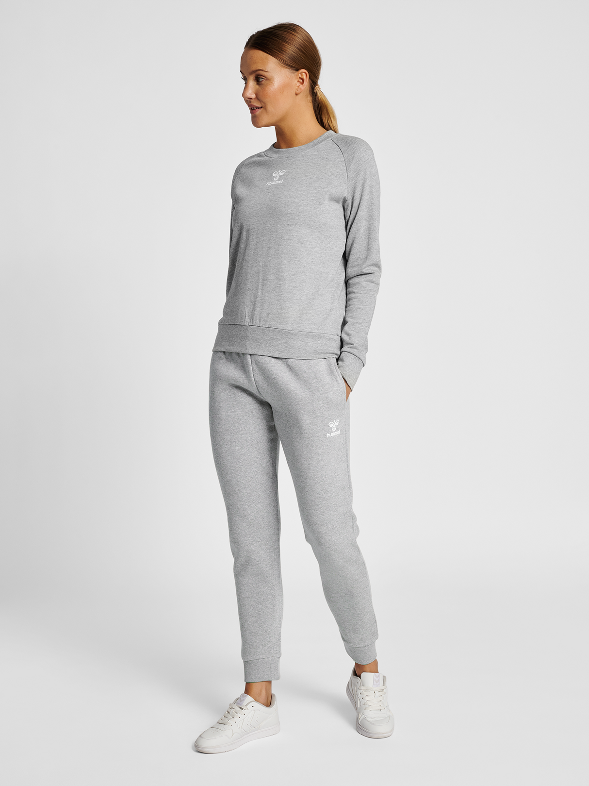 hummel Women's Mover Cotton Cuff Pants-4