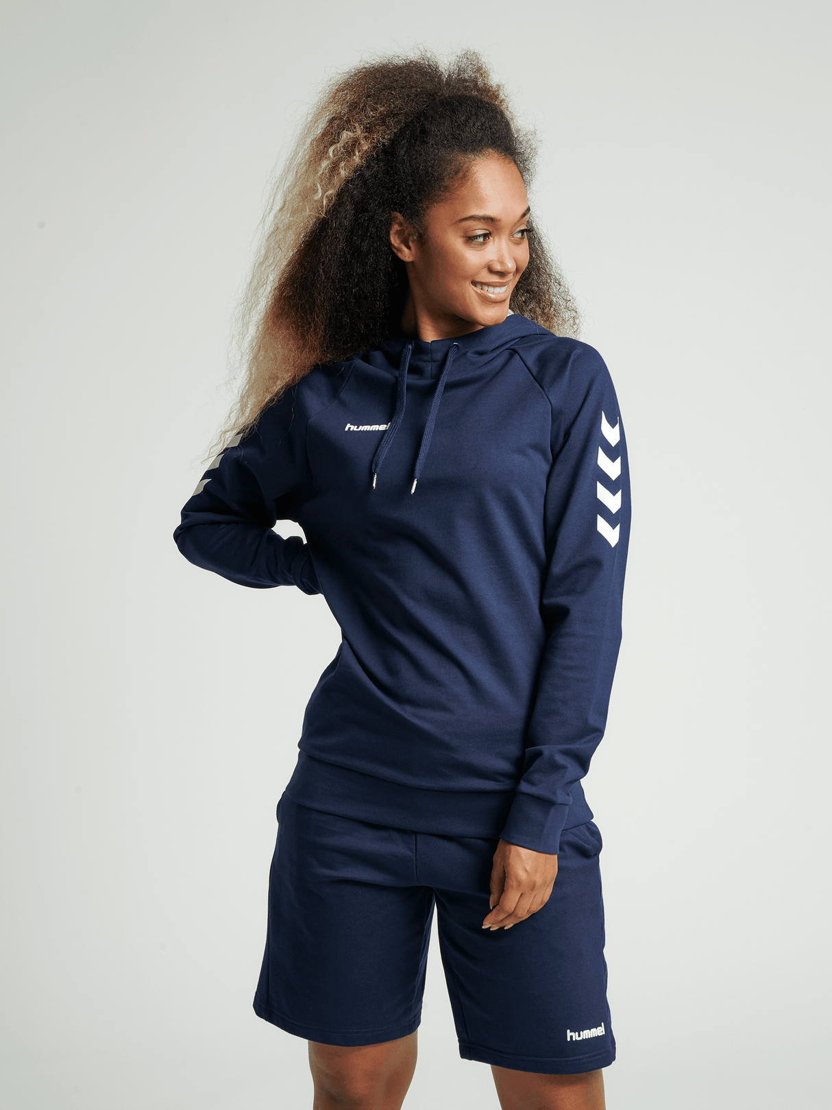 hummel Women's Go Cotton Hoodie-5