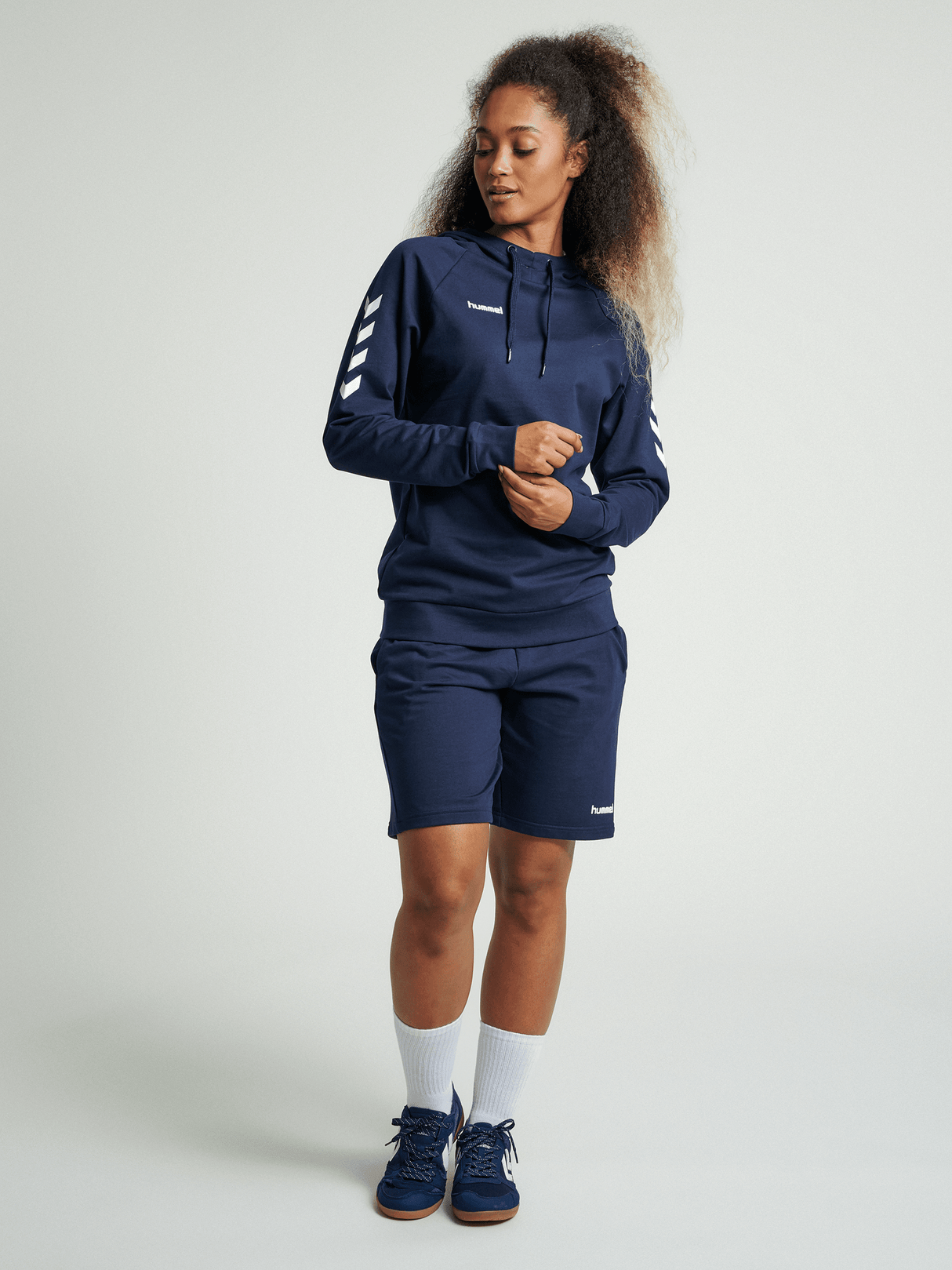 hummel Women's Go Cotton Hoodie-6