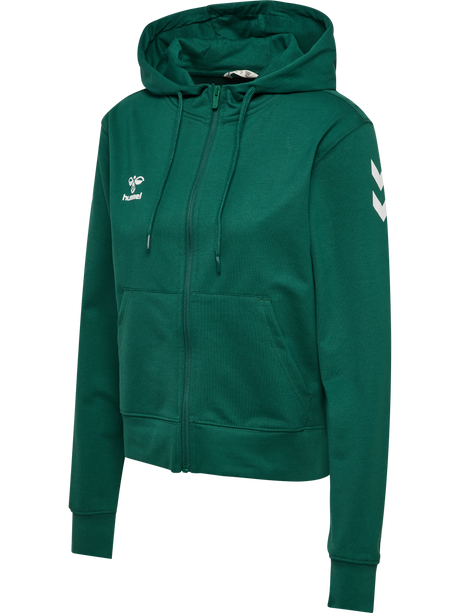 hummel Women's Go 2.0 Chevron Zip Hoodie-1
