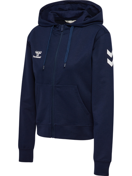 hummel Women's Go 2.0 Chevron Zip Hoodie-1