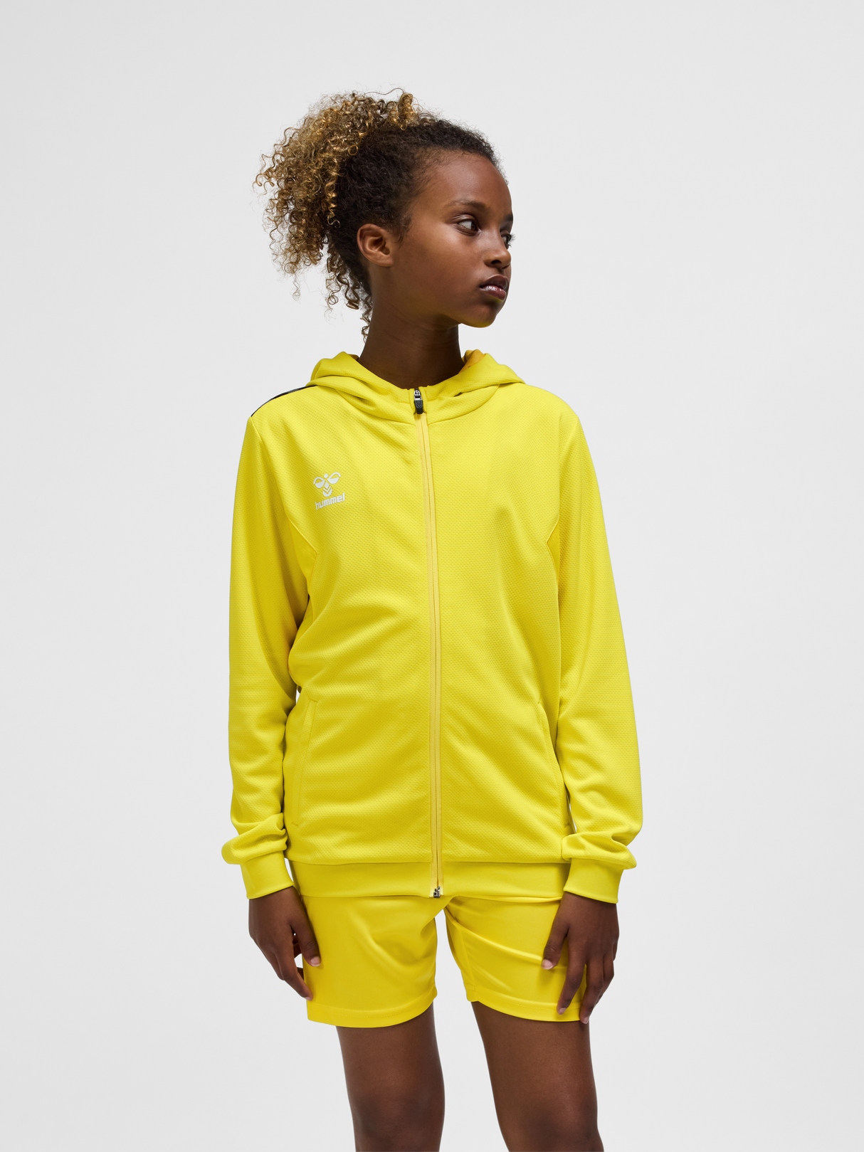 hummel Youth Authentic Polyester Zip Hoodie-6