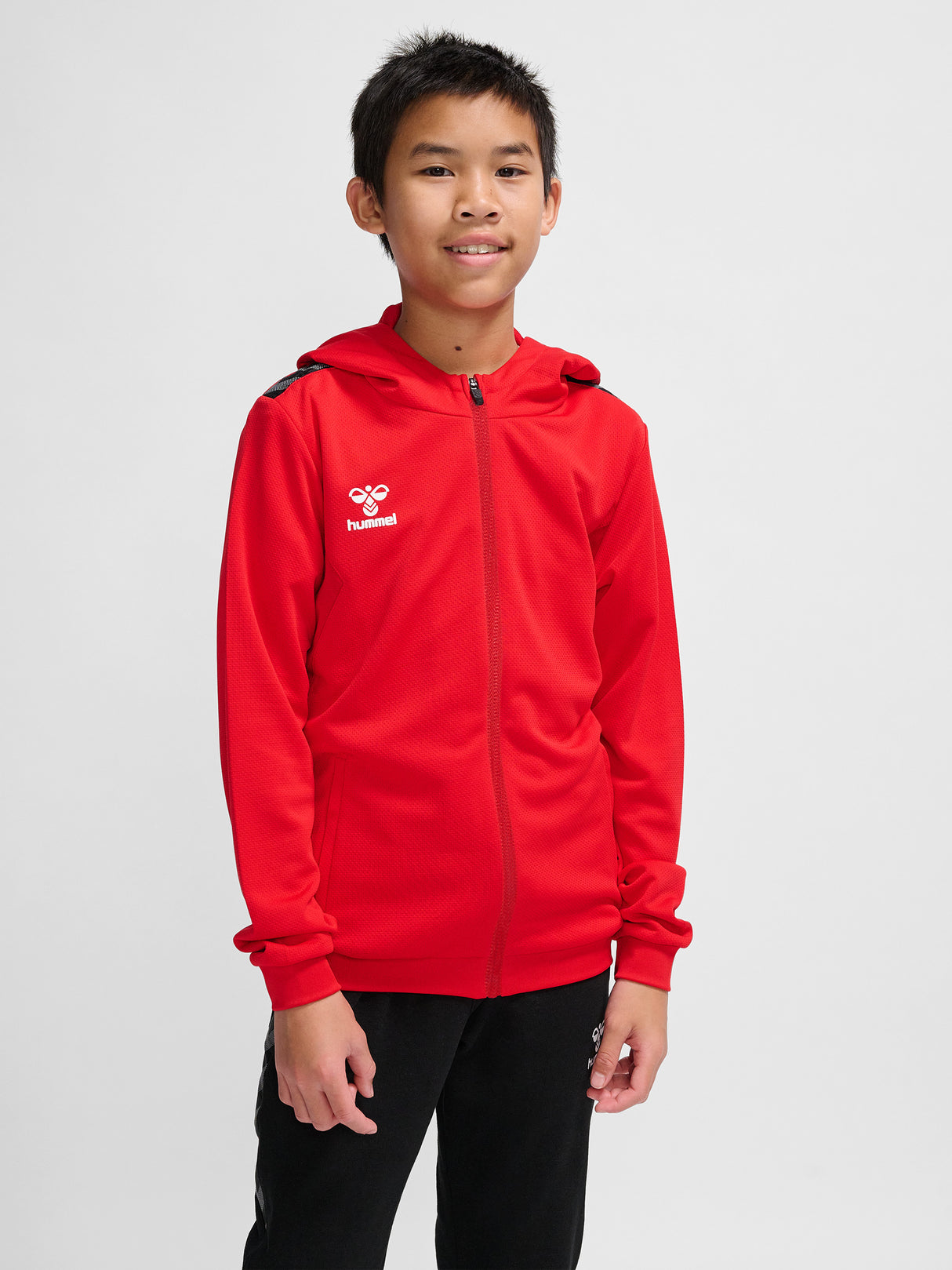 hummel Youth Authentic Polyester Zip Hoodie-7