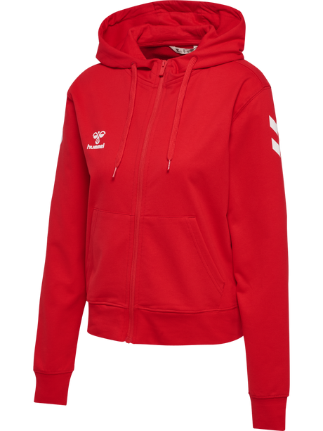 hummel Women's Go 2.0 Chevron Zip Hoodie-1