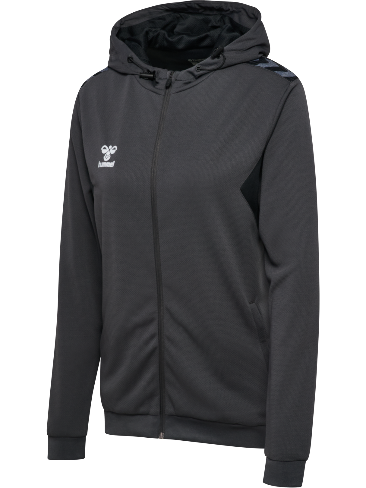 hummel Women's Authentic Polyester Zip Hoodie-1