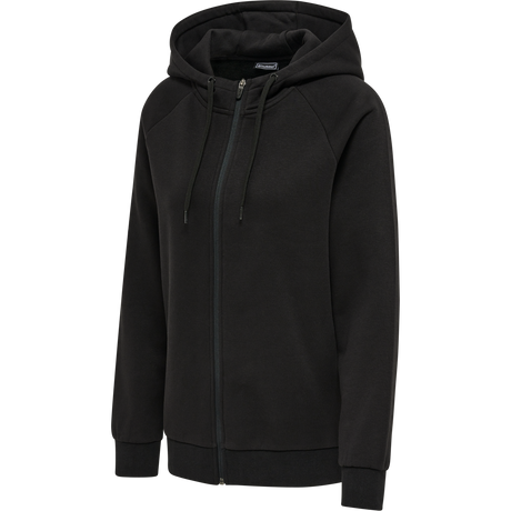 hummel Women's Red Classic Zip Hoodie-1
