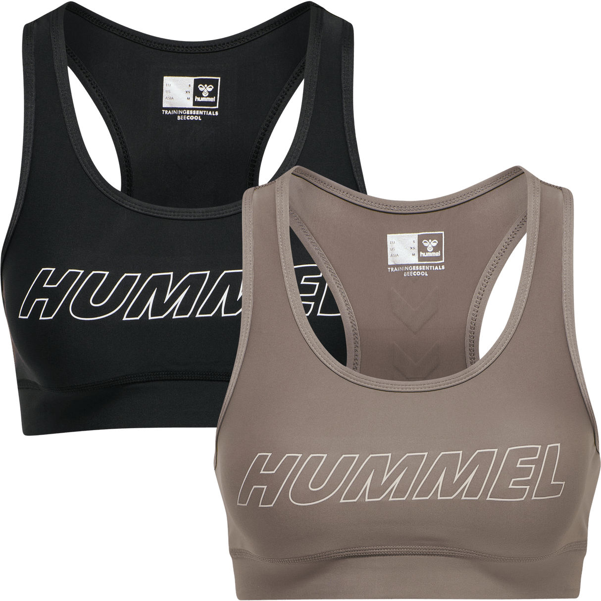 hummel Women's Training Essentials Tola 2-Pack Sports Bra-1