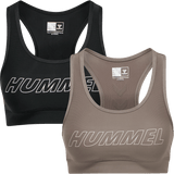 hummel Women's Training Essentials Tola 2-Pack Sports Bra-1