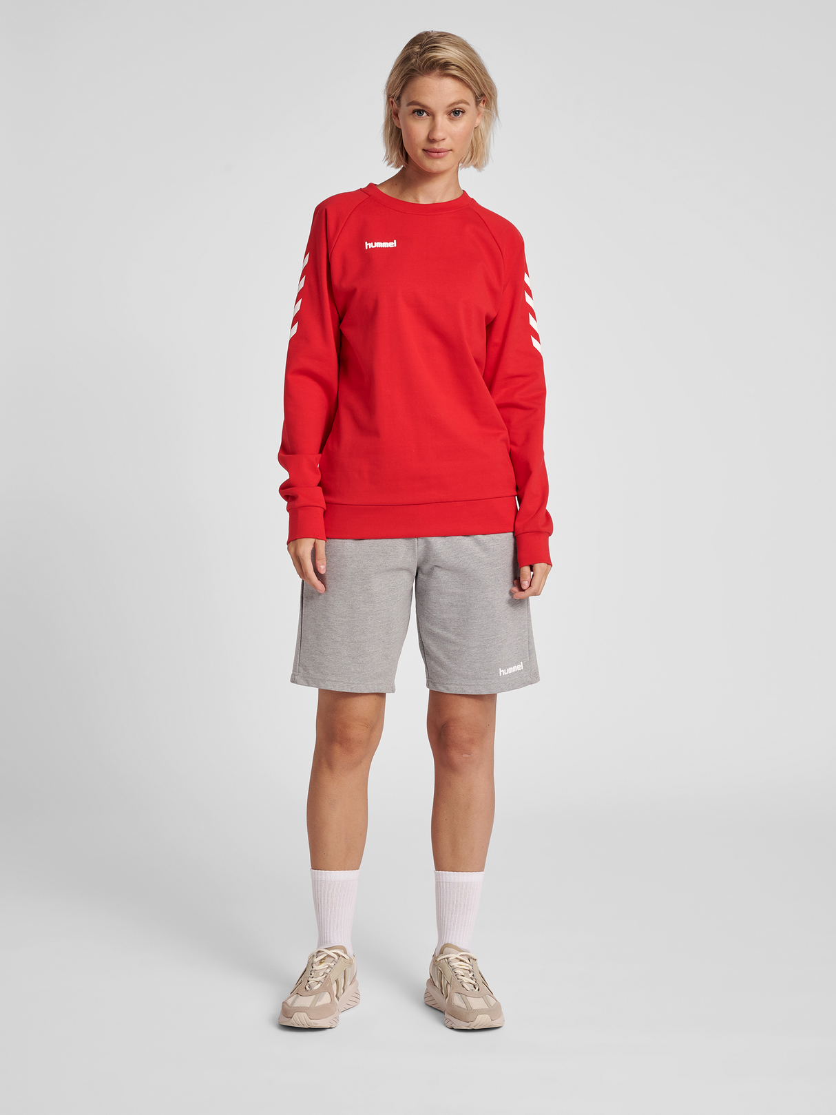 hummel Women's Go Cotton Sweatshirt-5