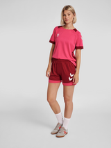 hummel Women's Lead Poly Shorts-4