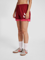 hummel Women's Lead Poly Shorts-5