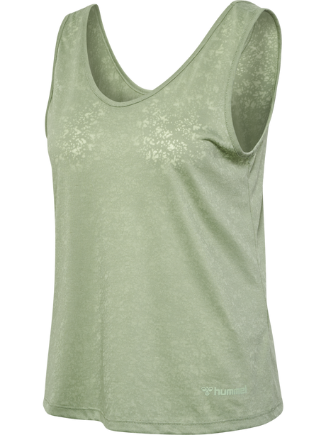 hummel Women's Mindful Training Light Burnout Tank Top-1