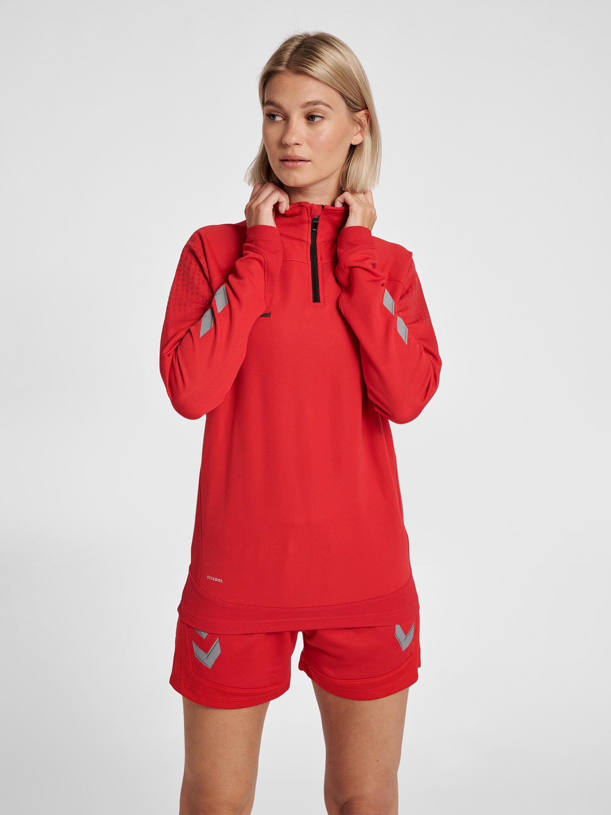 hummel Women's Lead Half Zip-5