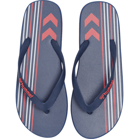 hummel Unisex Multi Stripe Flip Flop Shoes-1