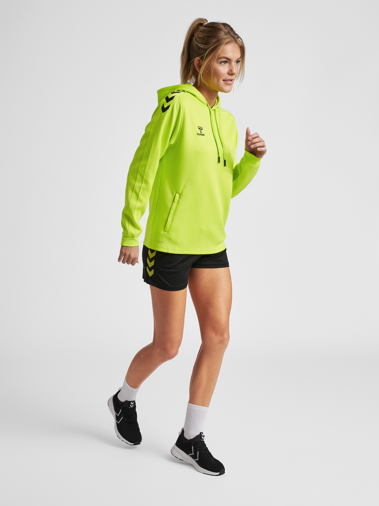 hummel Women's Core XK Poly Sweat Hoodie-4
