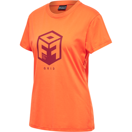 hummel Women's Offgrid Cotton Short Sleeve Jersey-1