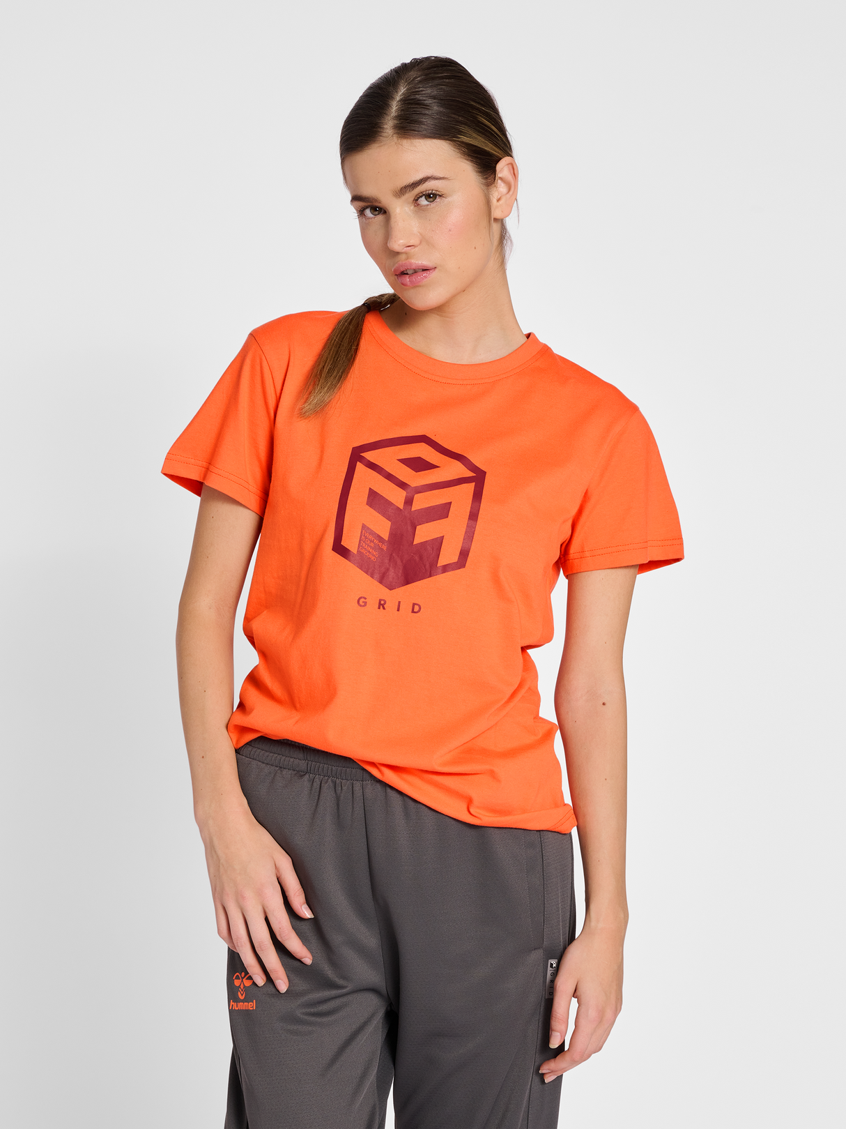 hummel Women's Offgrid Cotton Short Sleeve Jersey-5