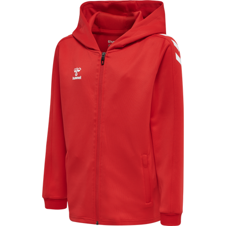 hummel Youth Core XK Poly Zip Hood Sweatshirt-1
