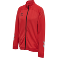 hummel Women's Lead Poly Zip Jacket-1